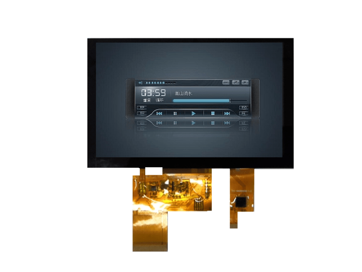 宇華微5寸高清電容觸摸顯示屏介紹
